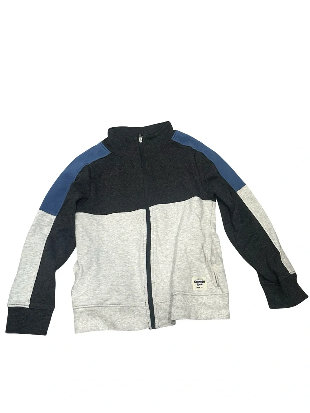 GUC OshKosh B'gosh Boys Size 6 Gray & Blue Colorblock Kids Matching Set